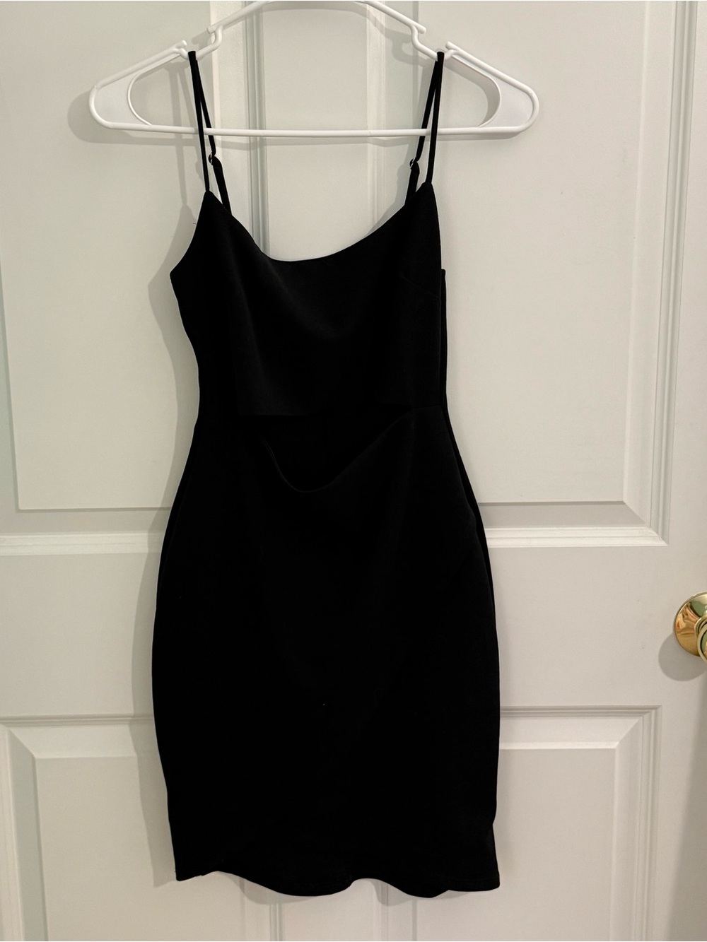 Lulus Cutout On The Town Black Cutout Bodycon Dress